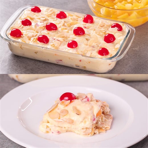 Fruit custard trifle recipe | custard trifle pudding recipe | easy dessert recipe | N'Oven - Cake & Cookies