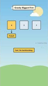 Greedy vs Dynamic Programming: When Greedy Fails #Shorts
