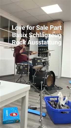 Mein neues Basix Schlagzeug