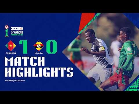 Cameroon 1-0 Uganda Match Highlights l TotalEnergies AFCON U-17 l Matchday 2