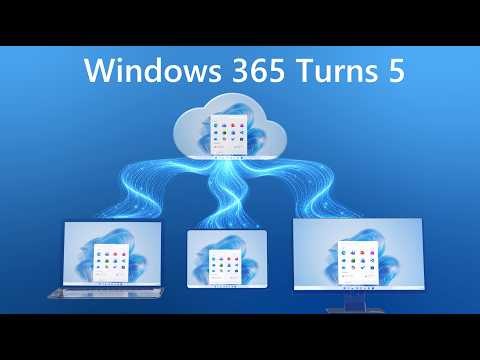 Windows 365: Five Years In, See What's New