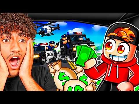 We Became RUNAWAY CRIMINALS in Roblox!