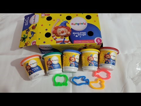 Rangeela Mud Box Unboxing 🌈 | Super Satisfying Clay Play for Kids 😍