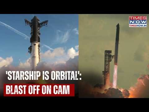 Starship Blast Off On Cam: 'Most Powerful Rocket' In Orbit| SpaceX Giant Leap Before Artemis Mission