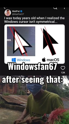windows vs MacOS cursor 😭❤️