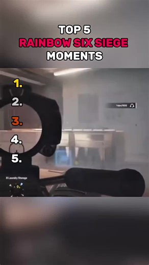 Top RAINBOW SIX SIEGE clips #top5 #r6xclipen #rainbowsixsiege #clips #GamingOnTikTok