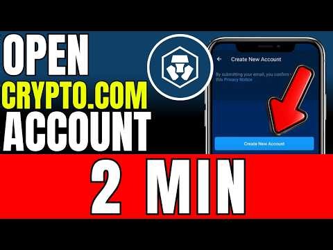 How To Open Crypto.com Account 2026 (Fast And Easy)