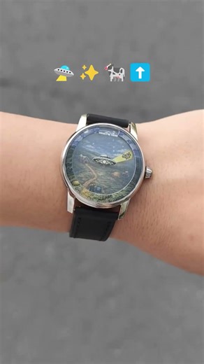 even cows get abducted by UFOs? 👽🐄🛸 Whose watch is this fun…