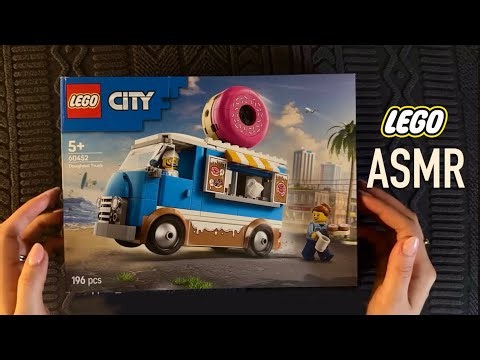 😴 ASMR LEGO Donut 🍩 Truck - Satisfying Clicky Bricks & Deep Relaxation
