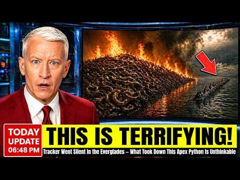 Tracker Went Silent in the Everglades — What Took Down This Apex Python Is Unthinkable