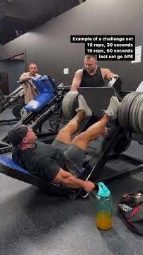 CHALLENGE SETS: How hard are you training? Here is an example of a challenge set