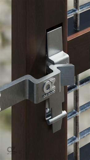 Minimal Latch Design for a Slide Gate #shorts