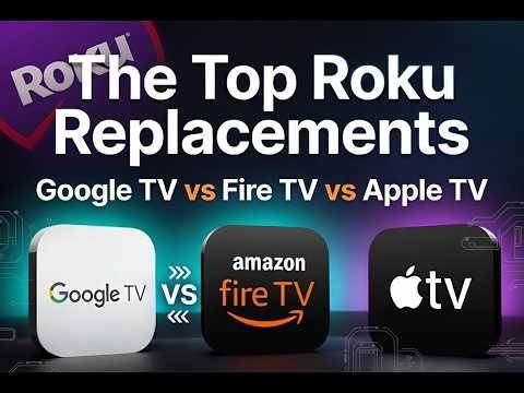 The Top Roku Replacements - Google TV vs Fire TV vs Apple TV