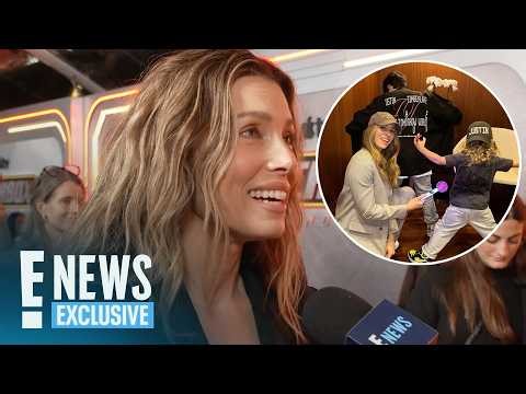 Jessica Biel Reveals Son Silas Makes Cameo in Matchbox: The Movie | E! News