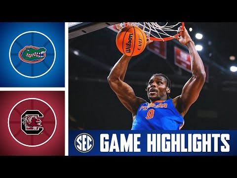 No. 19 Florida Gators at South Carolina Gamecocks | Game Highlights | 2026 SEC Men's Basketball