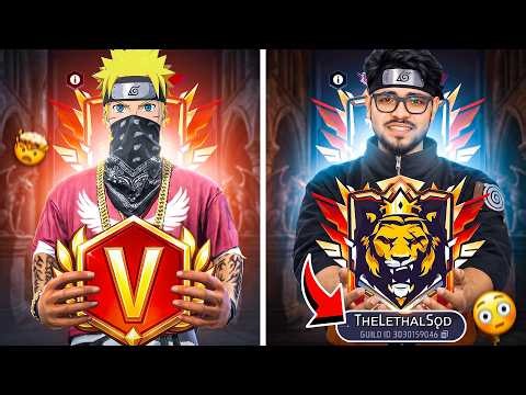 I Joined TLS WARRIOR V Badge Guild 🤯 Top 1 Guild War? 😲🔥 - Garena Free Fire