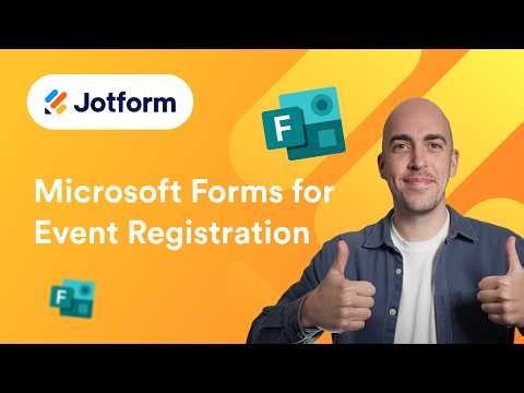 How to Use Microsoft Forms for Event Registration