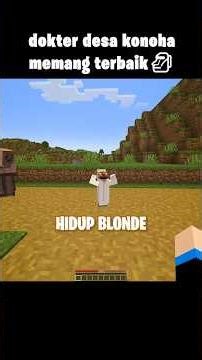 villager konoha terbaik #minecraft #funny #shorts