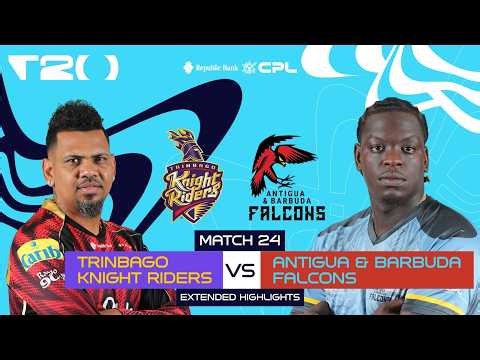 Extended Highlights | Trinbago Knight Riders vs Antigua & Barbuda Falcons | CPL 2026