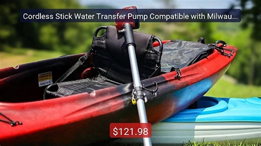 Cordless Stick Water Transfer Pump Compatible with Milwaukee 1... -- Hot Deal 2026 | Limited Offer!