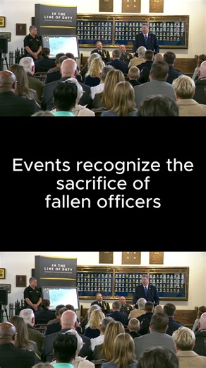 Cleveland police hold annual badge case ceremony