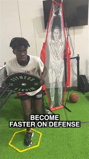 Become Faster On Defense In Basketball #basketballworkout #jumptraining #fyp #workout