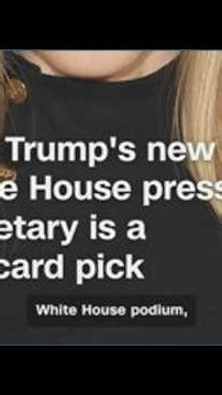 Why Trump's new White House press secretary is a wildcard pick
