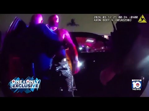 Arrest of fitness influencer on disturbing allegations caught on camera