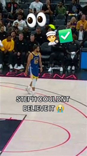 Even Steph had to approve that one😭💀