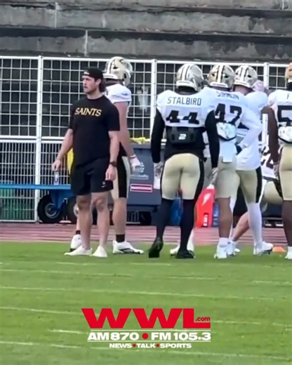 Kaden Elliss returns to practice! #neworleanssaints