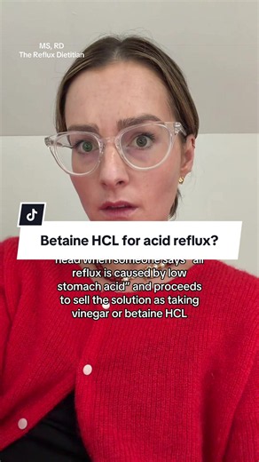 You know the record-scratch sound effect? That is the exact noise in my head when someone explains that all reflux is caused by low stomach acid, then tells you to fix it with apple cider vinegar or betaine HCl. I get why the idea travels. It is a confident, tidy story, and when every meal feels like a gamble, a tidy story feels like relief is finally within reach. For most people with reflux, though, it has the mechanism backwards. A 2025 pathophysiology review in Digestion (Bertin et al., 2025