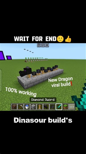 I Built a GIANT Dragon in Minecraft 😱🐉 (Step-by-Step Guide)#minecraft