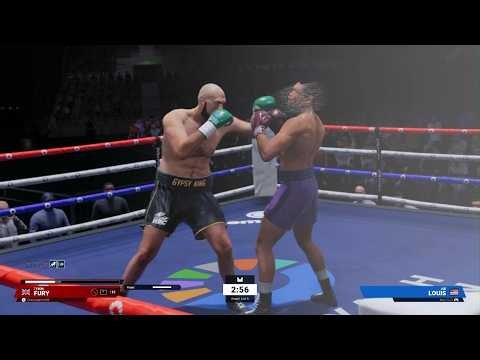 Tyson Fury vs Joe Louis. Online fight