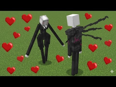 Slenderman ❤️ Slenderwoman | Minecraft Love Story (Meme)
