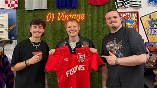Why Was Ed Sheeran in Oshkosh, Wisconsin? [INTERVIEW with 01 Vintage]