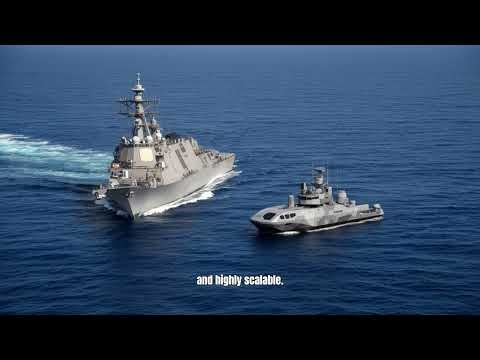TSUNAMI Drone Boats ⚡ US Navy Swarm Tech #military #navy #drone #tech #defense #future #innov #army