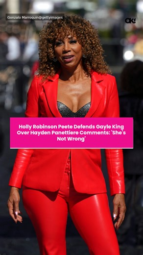 Holly Robinson Peete defends Gayle King over Hayden Panettiere comments: 'She's not wrong'