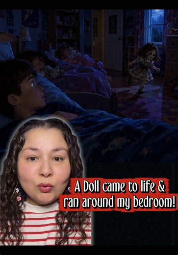 A doll came to life and ran around my bedroom! #paranormal #paranormalstories #scarystories #paranormalstory #scarystory