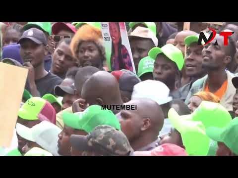 MOSES KURIA YOU ARE RIGHT DCP WILL TAKE OVER MT KENYA! LAKIN HAMTATUHONGA" GACHAGUA TO MOSES KURIA!!