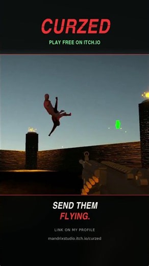 CURZED — Send Them Flying 💥 | Free Indie FPS