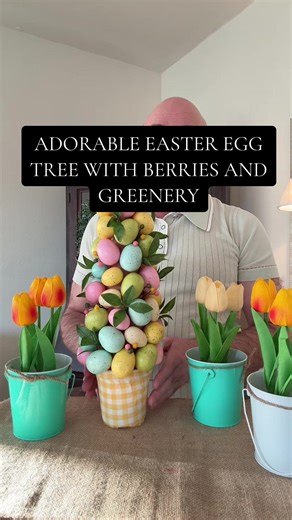 Charming Easter Egg Tree for Spring Decor