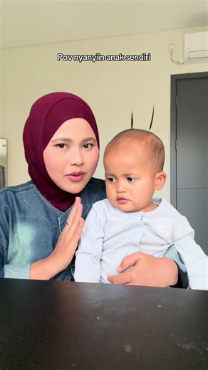 Emg anaknya doyan nyanyi 🥹