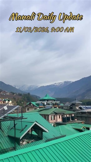 📍 Manali Weather Update Today |Solang Valley, Atal Tunnel Status | Latest Snow Points ❄️