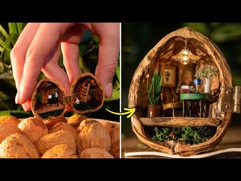 Tiny Crafted Worlds: Miniature DIY Wonders You Can Make