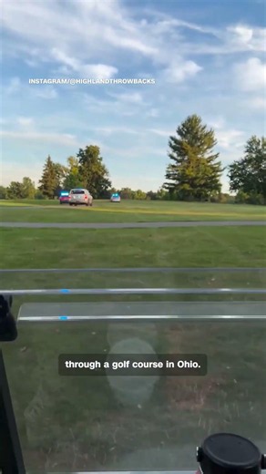 Attempted murder suspect flees through a golf course