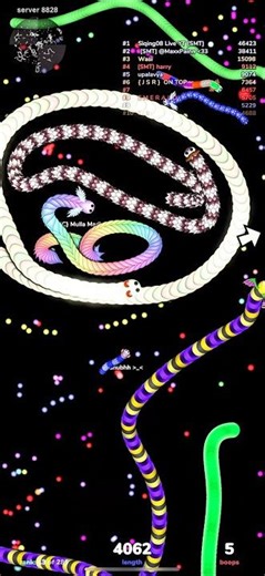 “INSANE Slither.io Kill 😱 Watch Till End!” #slitherio #games #gaming