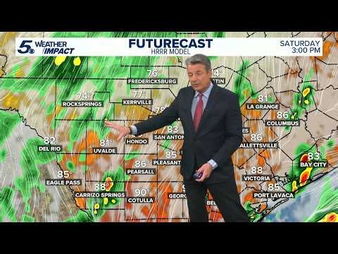 More rain remains in San Antonio's forecast | KENS 5 Weather Impact Forecast