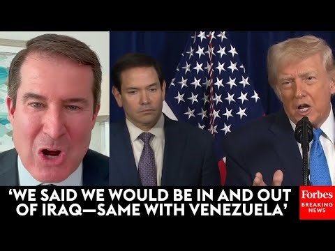 'The Parallels With Iraq Are Unmistakable': Moulton Lays Into Trump's Ousting Of Maduro