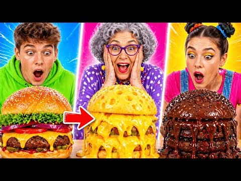 REAL vs CHOCOLATE CHALLENGE 🤯🍫 Everything Looks SO REAL by 123 GO!