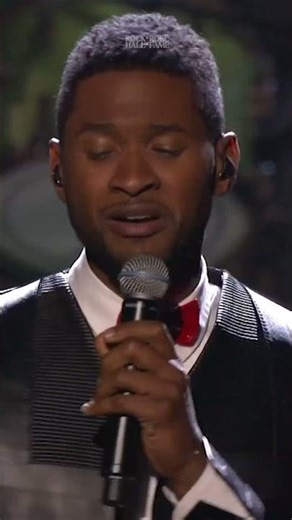 Usher Performs Michael Jackson's "Rock With You" at Rock Hall 2013